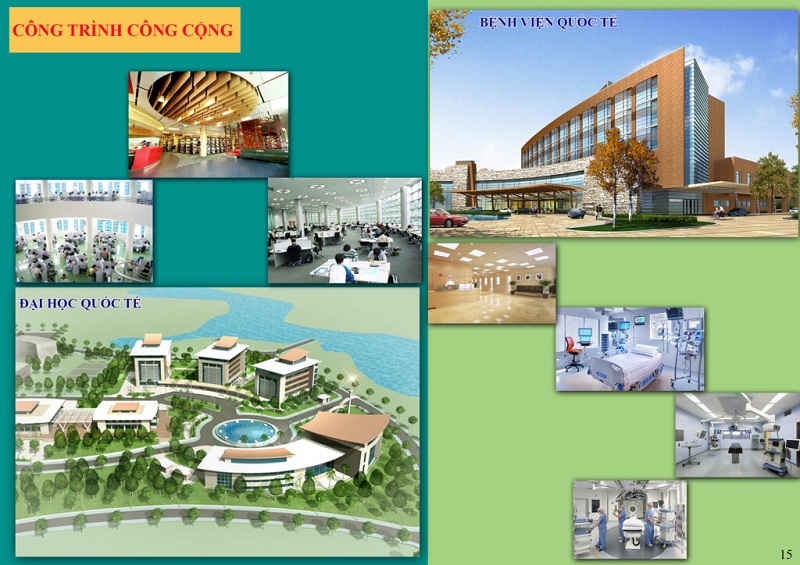 Công trình công cộng dự án Từ Sơn Garden City Nam Hồng