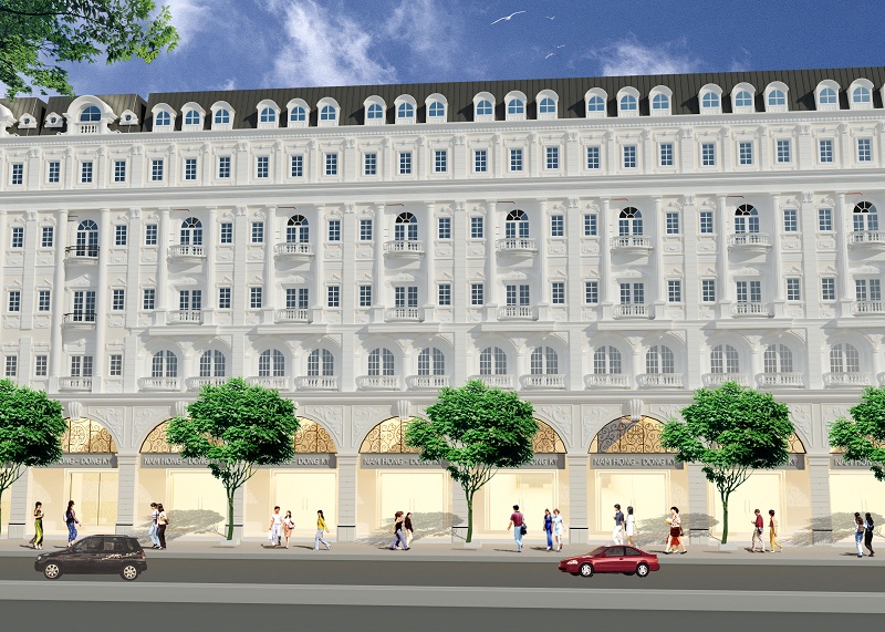 Phối cảnh lô giữa dự án Từ Sơn Garden City Nam Hồng