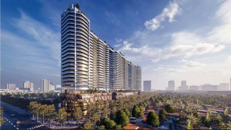 Phối cảnh Sunshine Continental - dự án căn hộ cao cấp ngay trung tâm Quận 10 của tập đoàn Sunshine Group. Ảnh Sunshine Group
