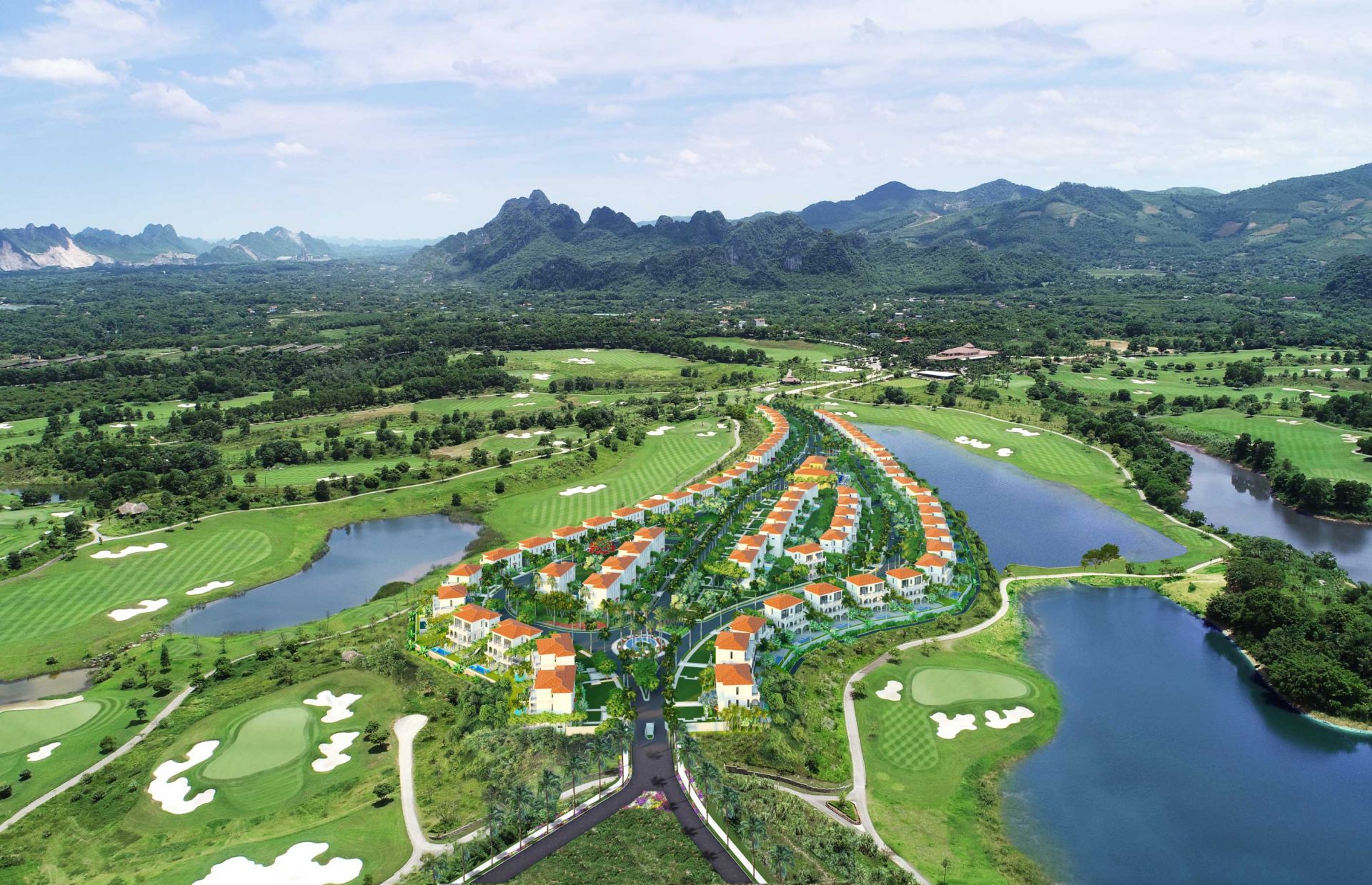 Hình ảnh phối cảnh Wyndham Skylake Resort. Hình ảnh phối cảnh Wyndham Skylake Resort.