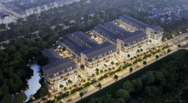 Nhà phố Thủy Trúc Ecopark
