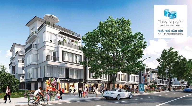 Nhà phố Thủy Nguyên Ecopark