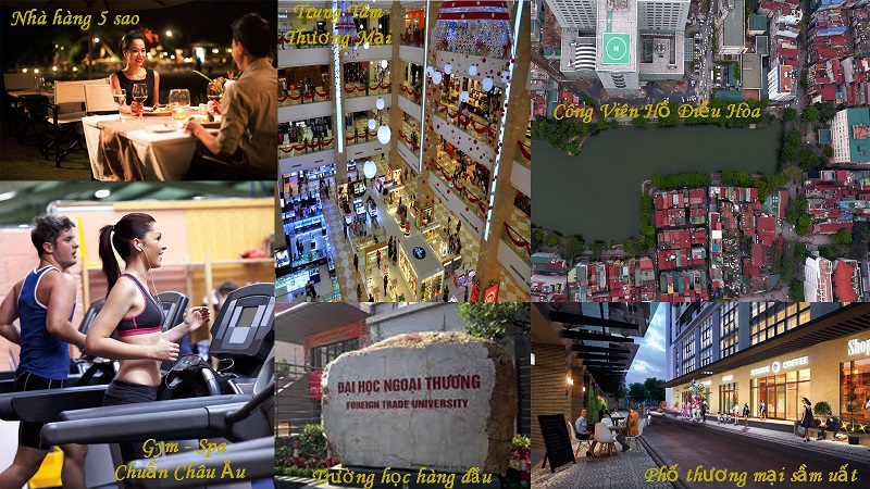 Tiện ích tại dự án Langs Village 82 Chùa Láng