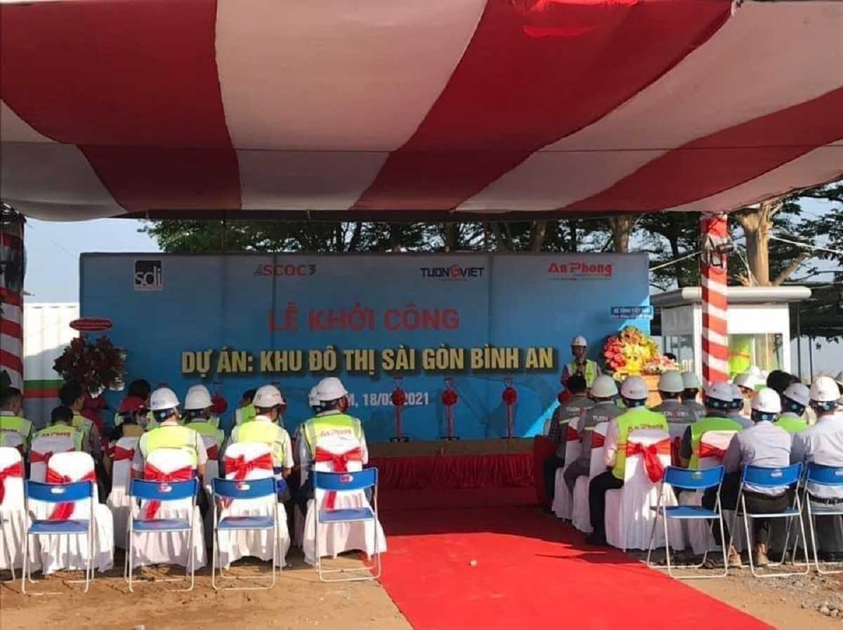Le khoi cong Du an Khu do thi Sai Gon Binh An 2021 - Khu đô thị Sài Gòn Bình An