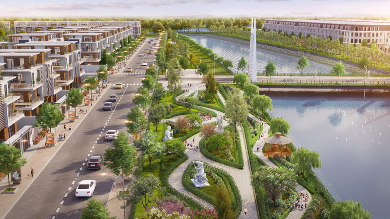 Công viên ven sông TNR Grand Palace River Park Sông Uông - TNR Stars Uông Bí