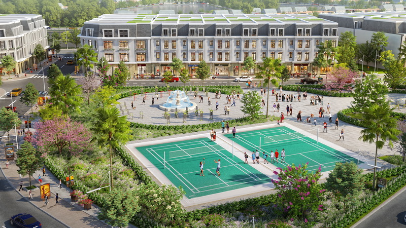 Tiện ích khu Tây TNR Grand Palace River Park Sông Uông - TNR Stars Uông Bí