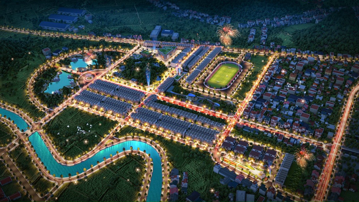 phối cảnh dự án tnr stars cao phong hòa bình