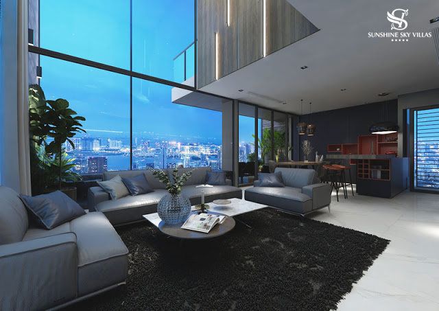 Sunshine Lake View Sky Villas 17 Phạm Hùng - Chủ đầu tư Sunshine Group biệt thự trên không