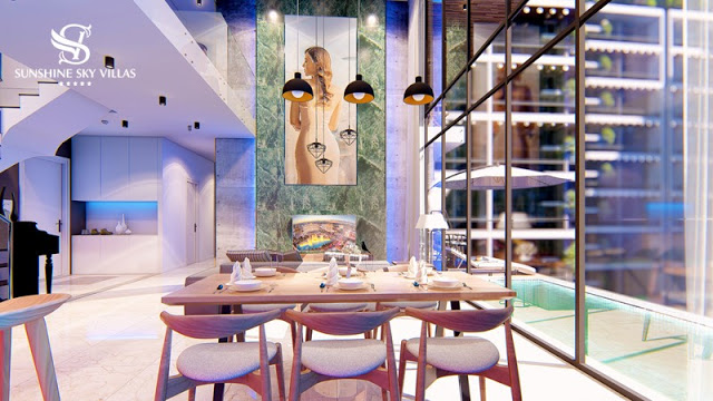 Sunshine Lake View Sky Villas 17 Phạm Hùng - Chủ đầu tư Sunshine Group biệt thự trên không