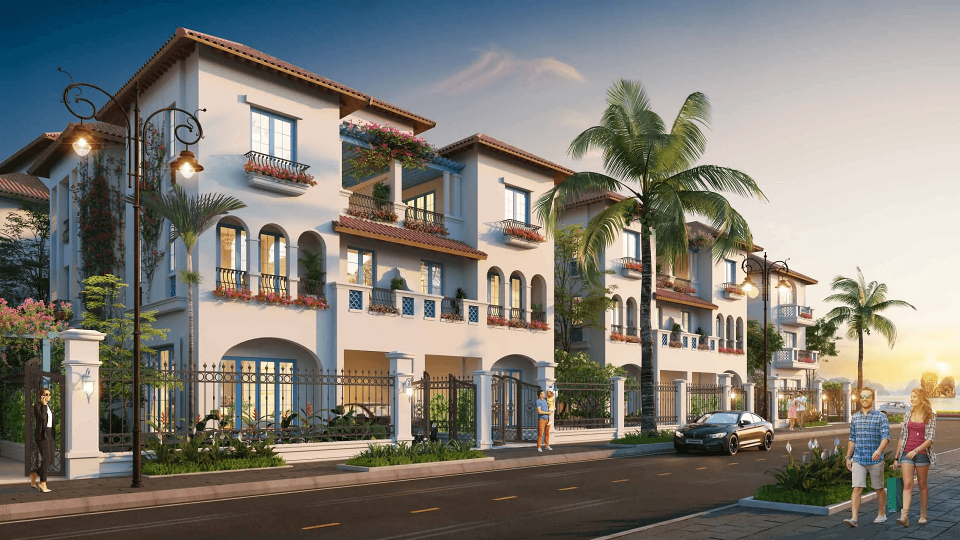 biệt thự song lập sun grand city feria hạ long loại c