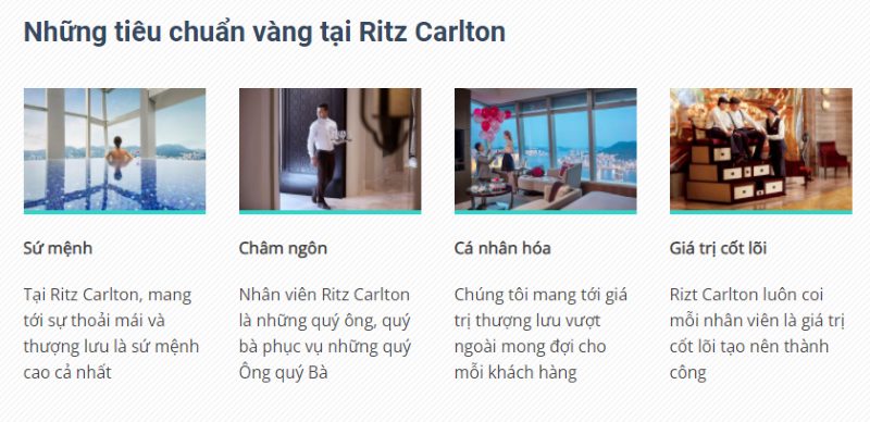 Tất tần tật về thương hiệu khách sạn The Ritz Carlton của Mỹ The Ritz - Carlton