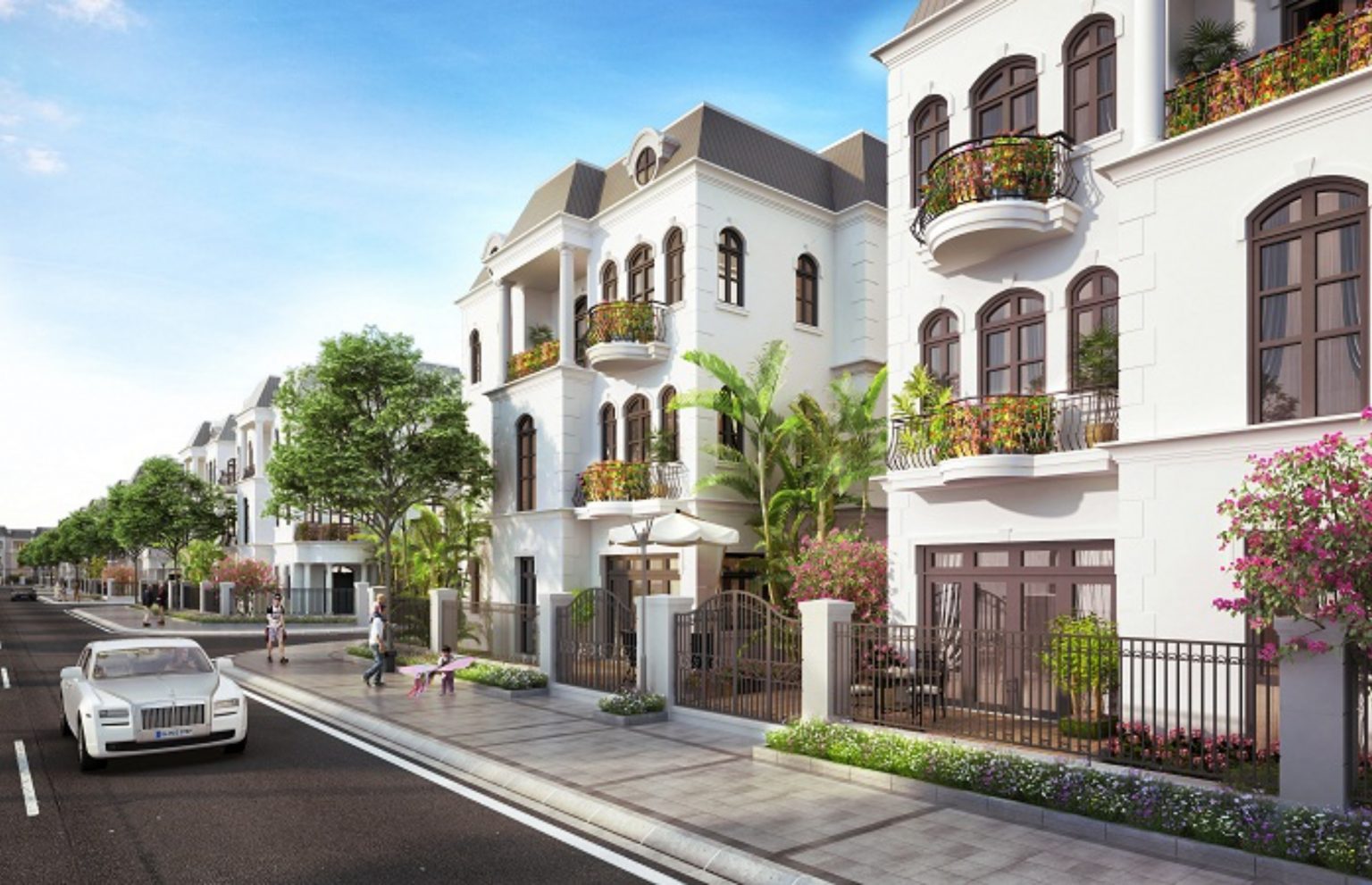 Tiểu khu venice Ý – vinhomes the empire văn giang hưng yên