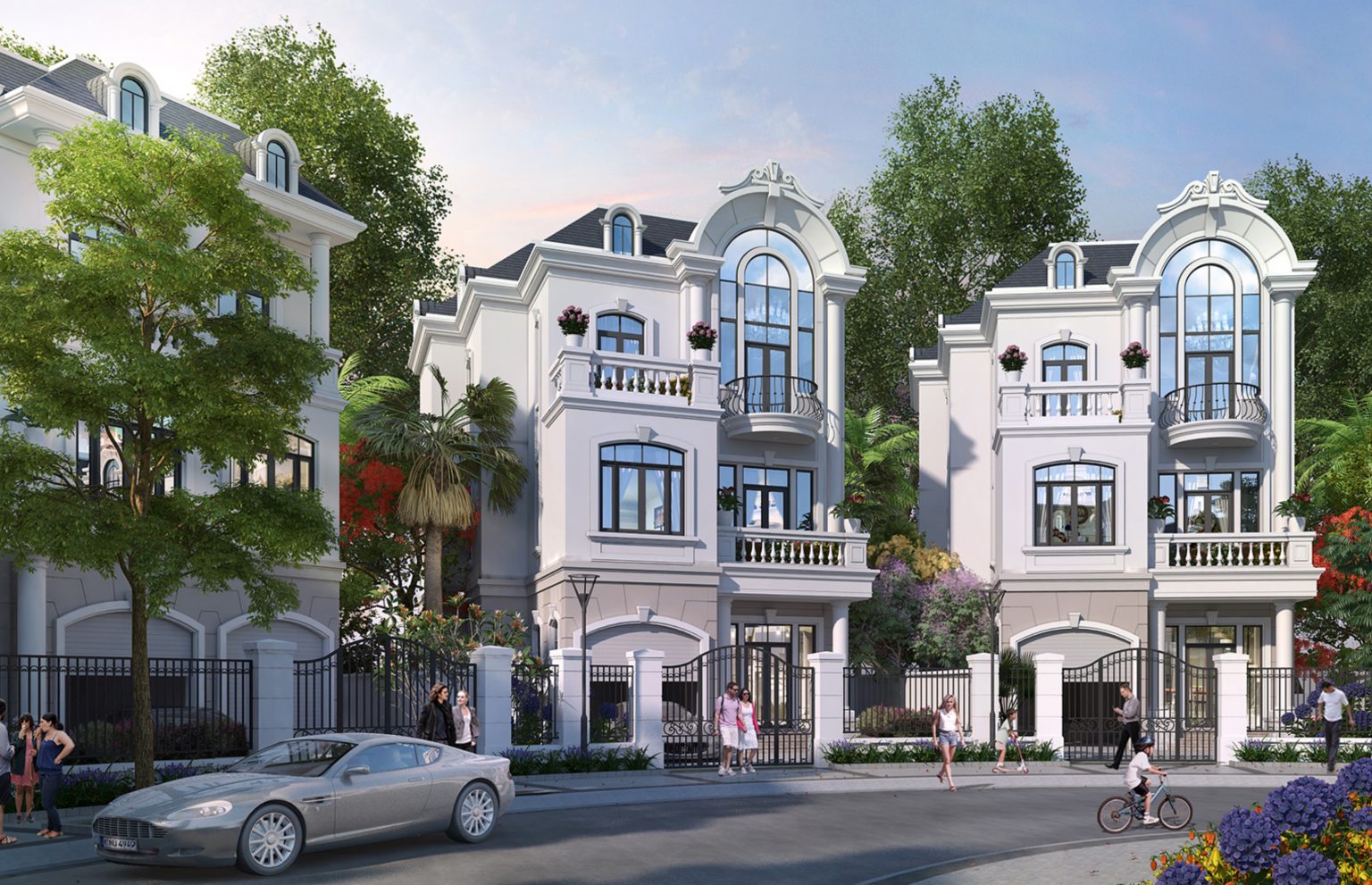 Tiểu khu biệt thự đảo monaco – vinhomes the empire văn giang hưng yên