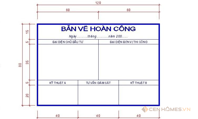 Bản vẽ hoàn công