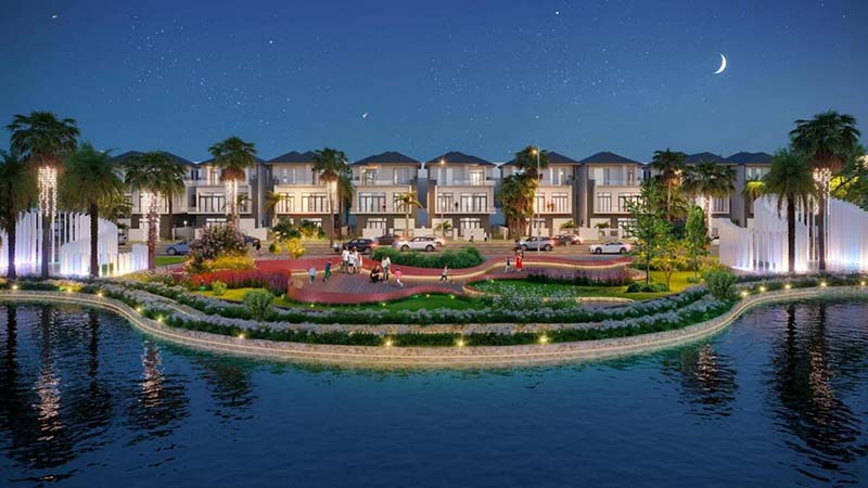 Không gian sống xanh tại khu đô thị Kosy Lita Hà Nam